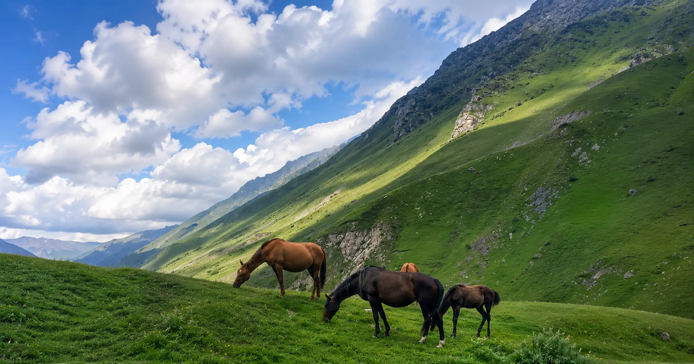 Stepantsminda: Kazbegi Horseback Riding Tour with Pickup.